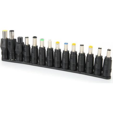 1 Adaptateur secteur universel, 28 embouts 5.5x2.1mm, compact portable pour ordinateur portable (1/4)