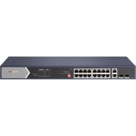 Hikvision DS-3E0520HP-E conmutador No administrado Gigabit Ethernet (10/100/1000) PoE Azul