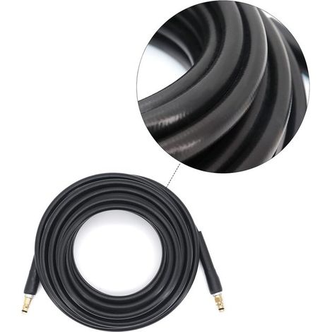 Mangueras de repuesto de 10 m,Aptas para accesorios Karcher,Aptas para hidrolimpiadoras Karcher K2,K3,K4,K5,K6 y K7 (1/4)