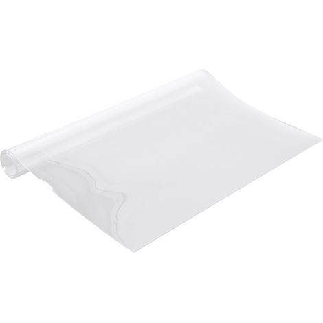 Tapis de sol en bois, facile à utiliser, antidérapant, PVC transparent (1/5)