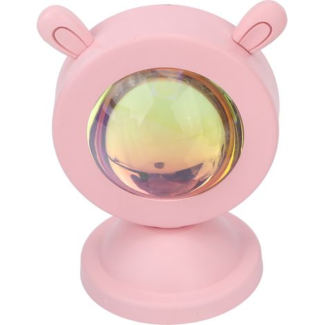 Lampe de projection coucher de soleil, veilleuse projecteur coucher de soleil mignonne, décoration de chambre, cadeau pour soirée selfie (1/5)