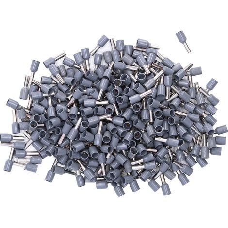 Kit de 1000 cosses à sertir isolées pour câbles électriques, calibre 12 AWG, référence E4009 (1/5)