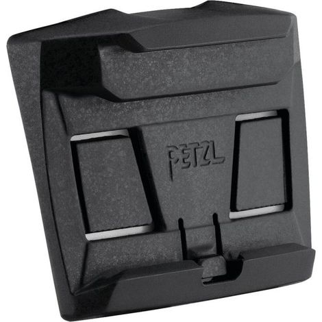 Platine adhésive lampe frontale PETZL Helmet Adapt E073AB00 - Noir / Jaune - Taille unique