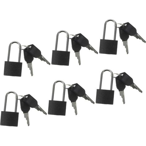 de 6 petits cadenas avec cl s de rechange pour casiers de (1/5)