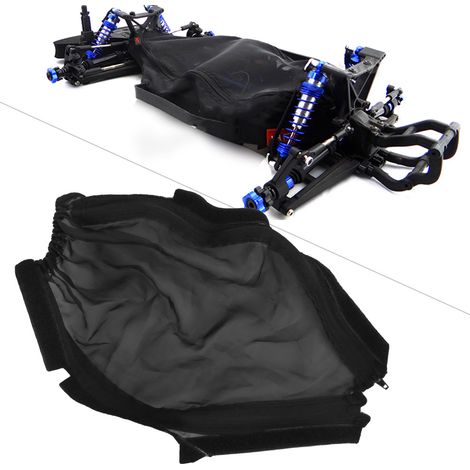 Housse anti-poussière pour châssis de voiture télécommandée 1/10 Slash 4x4 LCG Rally, protection de pièces RC. (1/4)