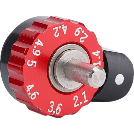 Roue excentrique rouge pour moteur de machine à tatouer rotative à entraînement direct réglable de 1 à 5 mm en alliage (1/5)