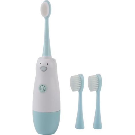 Brosse à dents électrique enfant 2-12 ans, poils souples, étanche et durable (1/5)