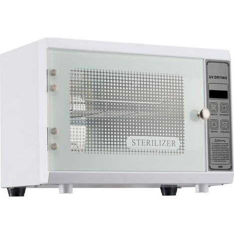 Sterilizzatore UV da 12 litri, Duoku, armadio di sterilizzazione multifunzionale, timer, lunghezza d'onda 185 nm, sportello in vetro temperato. (1/5)