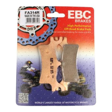 Pastiglie freno EBC FA314R (set per 1 disco) (1/2)