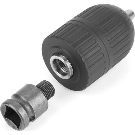 Adaptateur de mandrin sans clé 1/2mm 2-13 pour clé à chocs - (1/3)