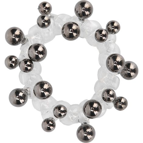 Élastiques à cheveux en spirale perles colorées, serre-tête en forme de cordon téléphonique, noir, lot pour queue-de-cheval, cadeau (1/5)