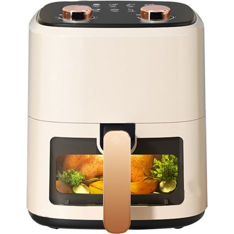 Air Cooker Kitchen Fryer Multifonction multifonction complète automatique 5,5 L grande capacité pour la maison Visible (1/5)
