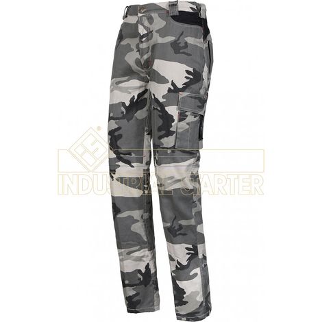 Pantalone Cotone Grigio S            Mimetico Issa