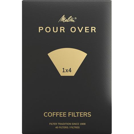Melitta Filtros de café Pour Over 1x4/40