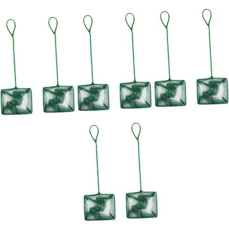 Épuisette de pêche pour aquarium - Épuisette de pêche en nylon durable, adaptée aux aquariums, de taille pratique pour une utilisation facile, un accessoire de pêche idéal. (1/5)
