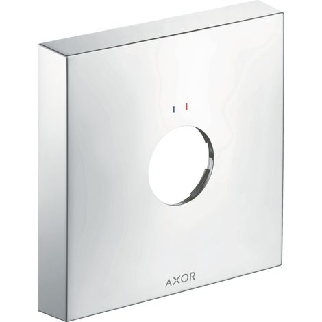 hansgrohe AXOR Verlängerungsrosette, eckig, 1-Loch, mit (1/2)
