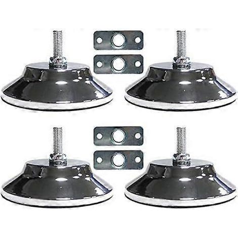 Patins de nivellement pour pieds de table de billard, lot de 4, pieds de nivellement réglables pour meubles, patins de nivellement pour tables de football/ping-pong (1/5)