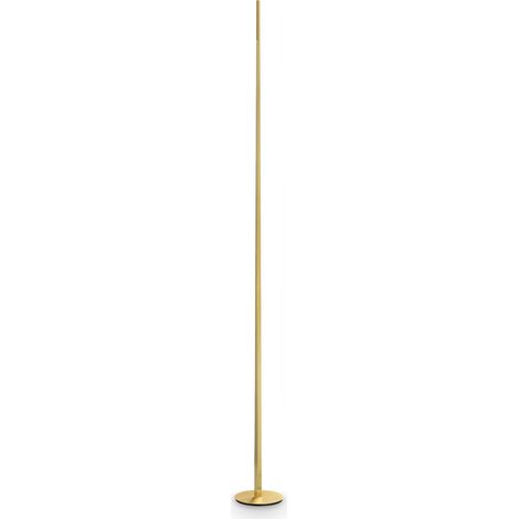 Ideal Lux Lampada da terra Blade 1 luce LED integrato ottone PVC dimmerabile