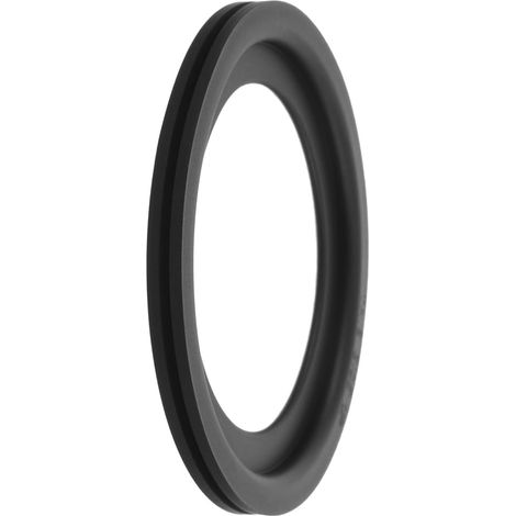 Joint de chasse d’eau pour WC camping-car, Silicone, Noir (1/2)