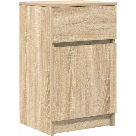 Maison Exclusive - Nachttisch Sonoma-Eiche 39x35x65 cm Holzwerkst