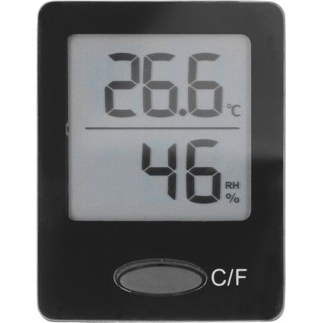 Mini-Innenthermometer mit digitaler LCD-Anzeige, Temperatur- und Luftfeuchtigkeitsmesser, Temperatursensor und Hygrometer WKS50