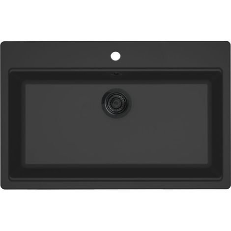 Reginox Einbaubecken Florence 72 nero black (1/3)