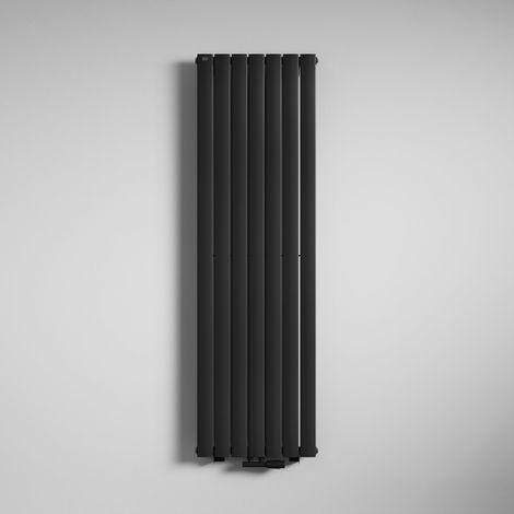 Mai & Mai Radiatore Verticale da Bagno 180x54cm, Radiatore Scaldasalviette Termoarredo Scalda Portasciugamani da Parete e Pavimento in Acciaio, Antracite