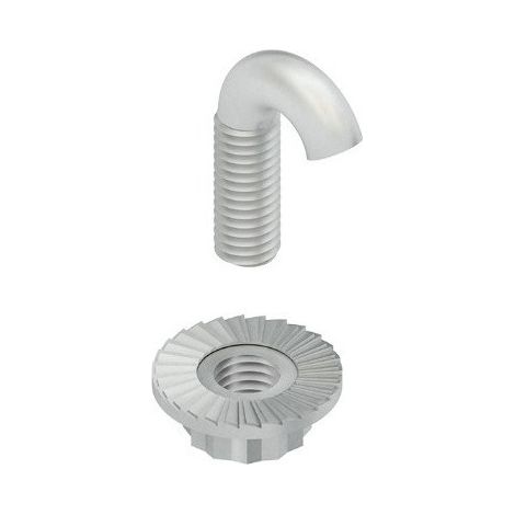 Tornillo de gancho Niedax grsm 6 f galvanizado 50 unidades