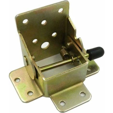 Pieds de table pliables. Cadre de support pliable. Charnières autobloquantes. Fixations de charnières pliables pour établis. Pieds pliables. Rallonge pliable et verrouillable. (1/5)