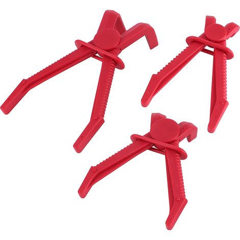 3-teiliges Set flexibler Schlauchschellenzangen aus Nylon für Brems-, Kraftstoff-, Gas-, Kühlmittel- und Kühlerschläuche (1/5)