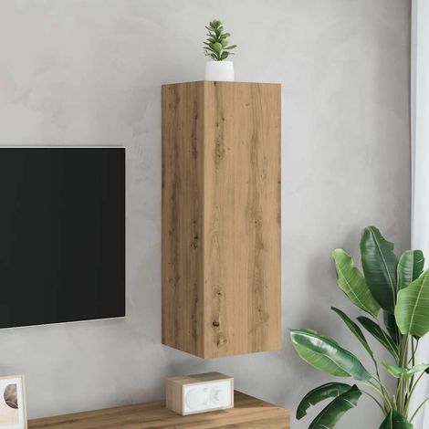 TV-Schrank Artisan-Eiche 30,5x30x90 cm Holzwerkstoff (1/5)