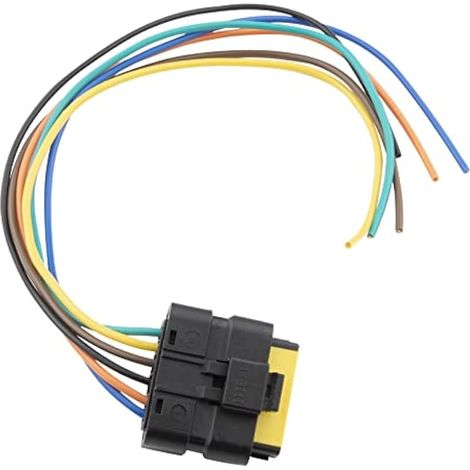 Kit de réparation de faisceau de feu arrière, 28cm prise femelle de connecteur de faisceau à 6 broches compatible avec Clio MK3 (1/5)
