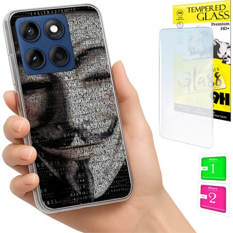 Custodia per Motorola Edge 60 Fusion / Edge 60, cover posteriore in vetro. (1/5)