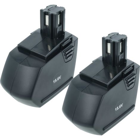 vhbw 2x Akku kompatibel mit Hilti SFL 12/15, SF 151-A, SFH 151-A, SF 150-A Werkzeug (1500 mAh, NiMH, 15,6 V)