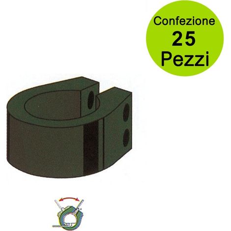 Multipack da 25 pz bekafor collare verde diametro 48 mm
