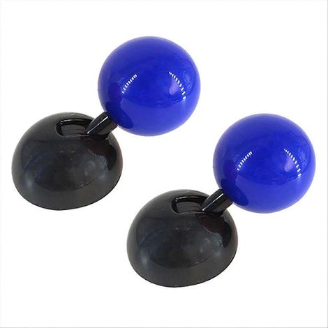 Cubierta azul para el botón de arranque del coche (1/5)
