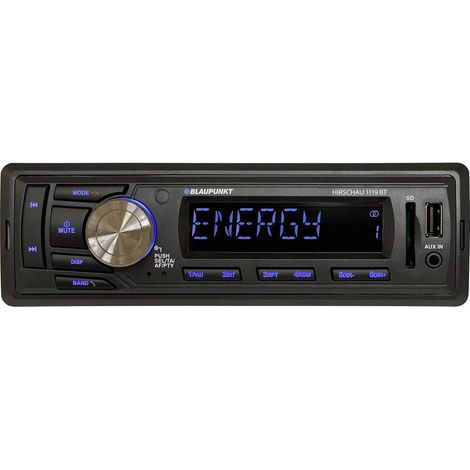 [GEBRAUCHT] B-Ware Blaupunkt Autoradio HIRSCHAU 1119BT Bluetooth Freisprecheinrichtung schwarz USB (1/2)