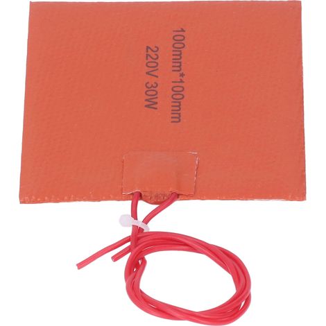 Cube chauffant en silicone flexible, tapis chauffant, température maximale de 200 °C, 220 V, 30 W (1/5)