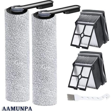 Tineco Floor One S5 / Floor One S5 Pro 2 ensemble d'accessoires de filtre de brosse de remplacement pour aspirateur eau/poussière (5 pièces)