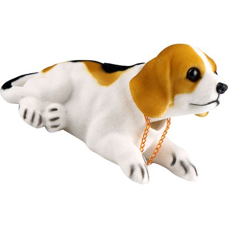 Chien Chat Secouant La Tête Figurine Animal Mignon Décor Auto Tableau De Bord Bureau Table Basse Lot Type1 (1/5)