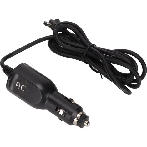 Chargeur allume-cigare 5V 1,2A, compatible avec GPS TomTom XL One (Plug and Play). (1/5)