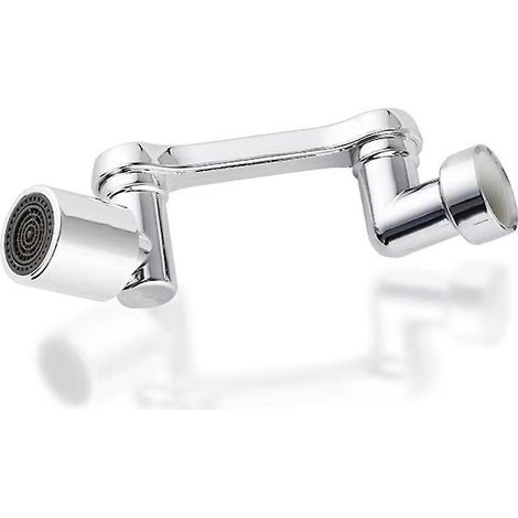 embout De Robinet Rotatif 1440 Universel, Mousseur Robinet Economie Eau Avec Deux Modes De Pulvrisation, Economiseur D'eau Pour Robinet Cuisine Sa (1/5)