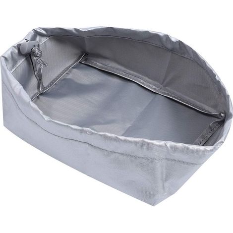 Housse de friteuse 20x15x8cm 420D Housse de protection en tissu Oxford Housse de protection extérieure pour machine à frire pour un usage domestique(argent) 3111200005813 (1/5)