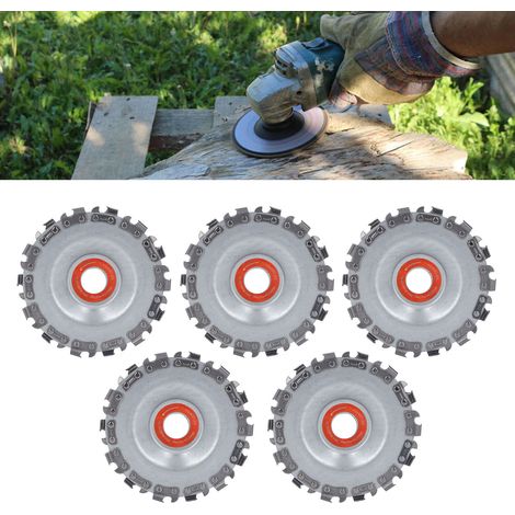 Disque à meuler et à couper pour meuleuse d'angle, disque multifonctionnel pour tronçonneuse de travail du bois, vendu par lot de 5. (1/5)