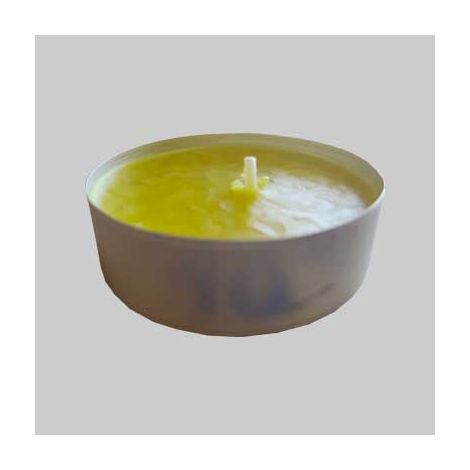 KIT CANDELE ALLA CITRONELLA Ø 6x2,5h cm - Confezione 6 pezzi