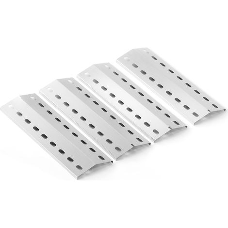 Pièces de Rechange ignifuges en Acier Inoxydable pour Rogue 2, Richfield, 41 x 14 cm, Couvercle de brûleur Universel pour Barbecue Polyvalent modèle CBD-410BYB, Grille, Coobinox (1/5)