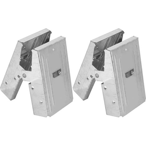 Lot de 2 Supports Tréteaux de Présentation Kit Accessoires Outillage Bois (1/3)
