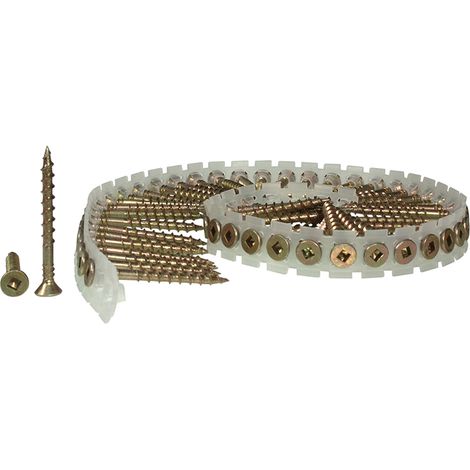 Senco DuraSpin® Collated Screws Flooring/Wood SQ2 4.5 x 75mm (Pack 1000)