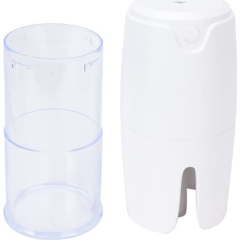 Humidificateur USB grande capacité, silencieux et compact, avec atomiseur d'aromathérapie pour voiture, bureau, chambre ou bureau (blanc) (1/5)