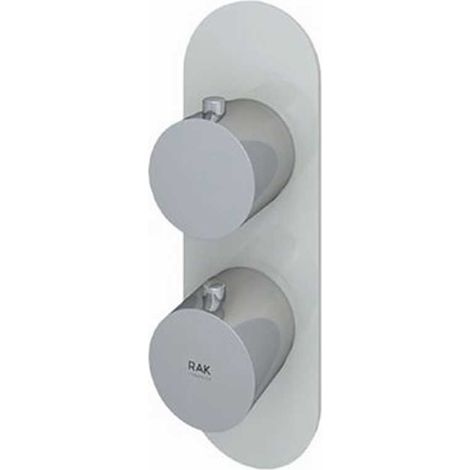 RAK Feeling Greige Round Concealed Thermostatic Single Control Shower Valve - RAKFSV1505R (1/2)